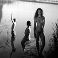 Jock Sturges, two nude photographies, 1995-1996