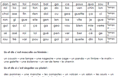 Kalulu : fiche de révision période 3