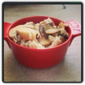risotto aux champignons 