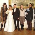 Isabelle, Clarice, Mounia, Yoann, Aurélie, Félix, Hervé et Franck