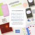 Promotion saisonnière - du 15 au 18 novembre 2022