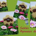 Sablés agneaux de Pâques