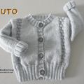 tuto tricot bb, tricot bebe, tutoriel, patron, explications, modèle layette bb a tricoter pdf