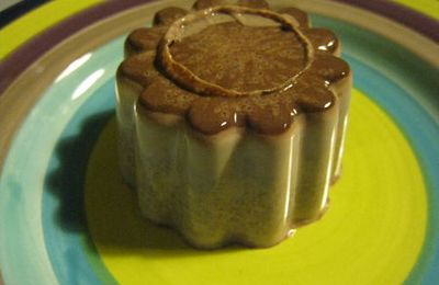 Petits flans au chocolat...impro.
