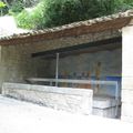 Lavoir à Le Beaucet dans le Vaucluse