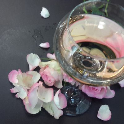 La rose et le rosé