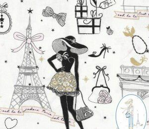 Nouveauté : tissu Paris Chic 