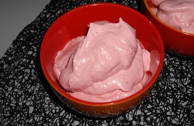 Mousse à la framboise (Thermomix)