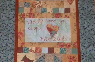 Quilt "oublie tracas"