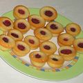 Mini financiers aux framboises