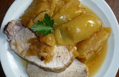 ROTI DE PORC AUX POMMES LIMOUSINES