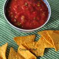 Salsa à la tomate ou dip mexicain