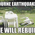 L'après tremblement de terre