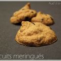 Biscuits meringués aux pépites de chocolat