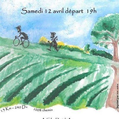 Run and Bike des coteaux du plessis 12/04 à 19h.