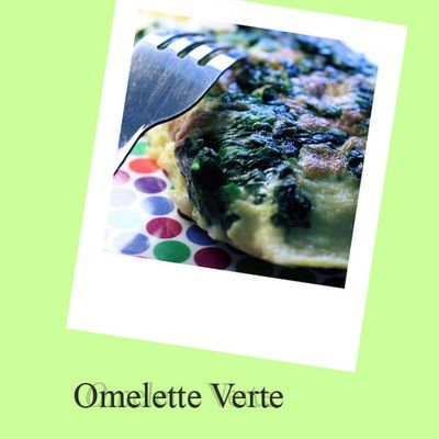 Omelette aux épinards