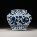 Sotheby's Sale of Fine Chinese Ceramics to Be Highlighted by a Blue And White "Peony" Jar