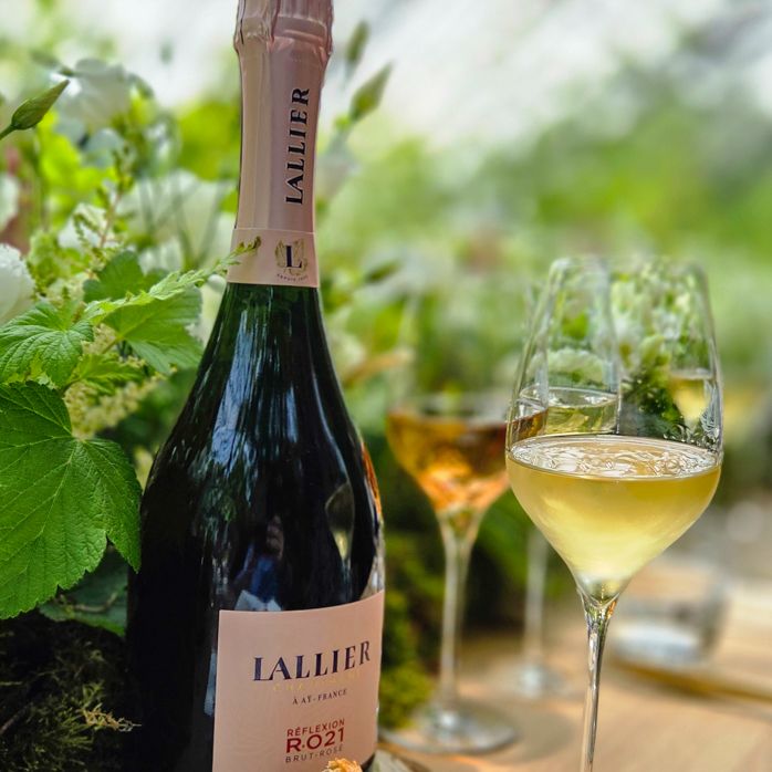 Champagne Lallier cuvées Reflexion R.021 Brut et Brut Rosé