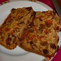 CAKE IRLANDAIS AUX FRUITS SECS OU BARMBRACK...