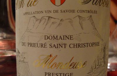 domaine Prieuré Saint-Christophe 1989 mondeuse prestige