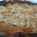 tarte moelleuse à l'abricot 