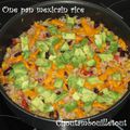 One pan mexicain rice