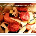 Papillote de saumon au Chorizo