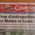 Article Courrier de l'Ouest