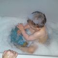 le bain moussant de Luka ... une grande histoire !!!