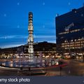 Rond-point à Stockholm (Suède)
