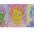 Autoportraits façon Andy Warhol