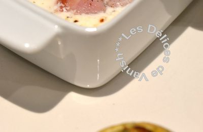 Flans de brocolis aux lardons (thermomix)