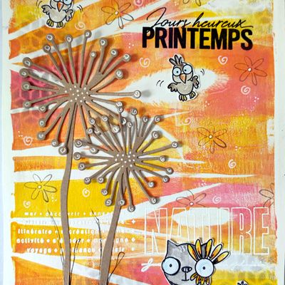 [art journal] Défi 121 du CBBB