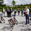 POUR DÉCOUVRIR LA THIÉRACHE, A PARTIR DE BLANGY, CINQ VÉLOS ÉLECTRIQUES.