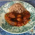 Boulettes de dinde et riz de Madagascar