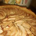 Savoureuse tarte aux pommes de jardin....