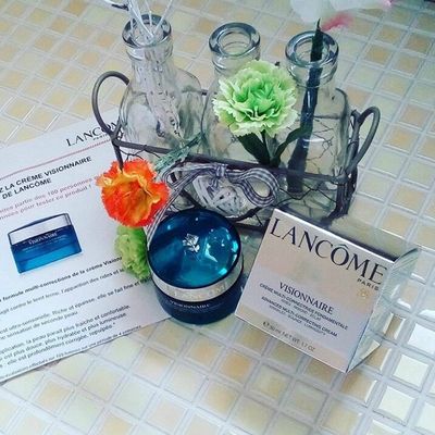 Test de la crème Visionnaire de Lancôme