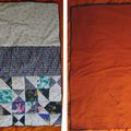 Une petite couverture en patchwork