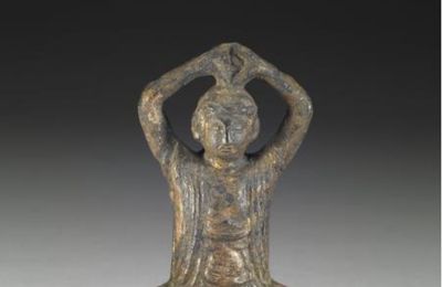 Gilt bronze Buddha, China, Liao dynasty