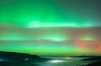 De magnifiques aurores boréales ont été observées dans les Vosges,