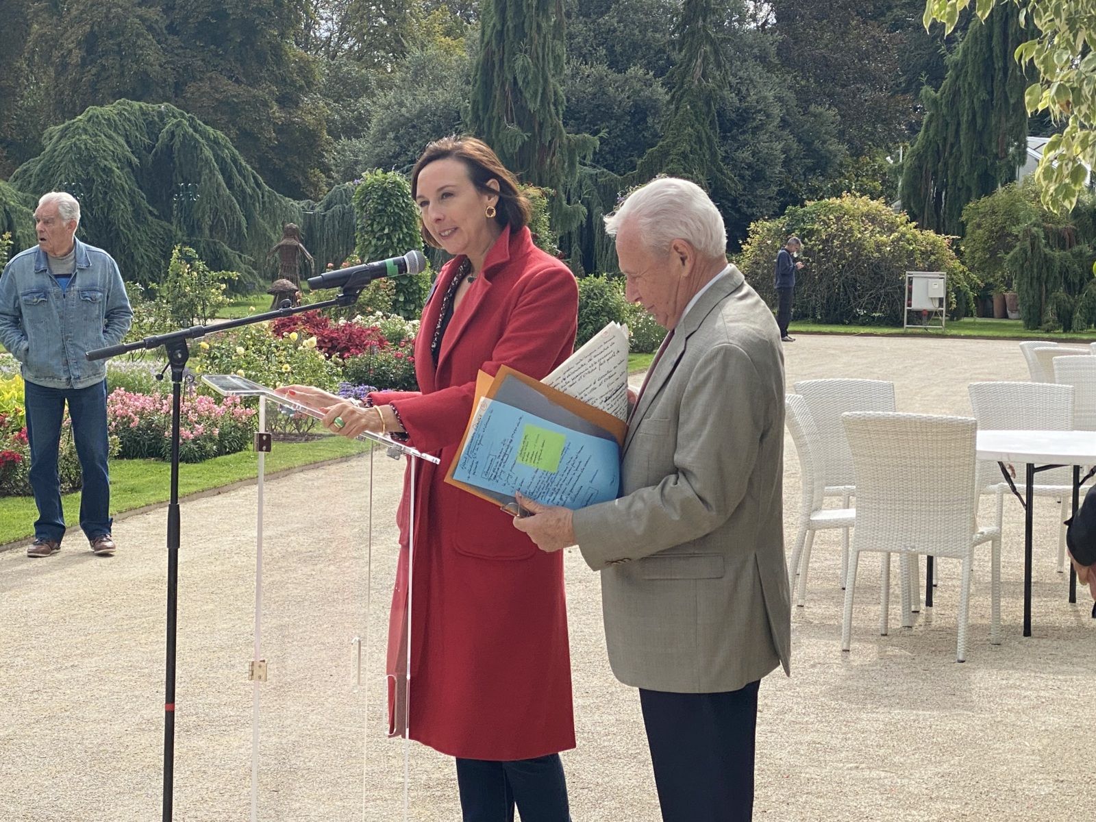 Ouverture du Concours par JP Imbault et Olivia Voisin