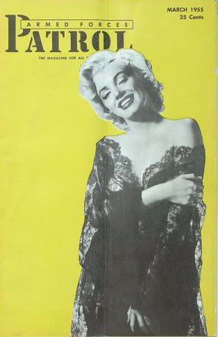 Marilyn Monroe magazine cover