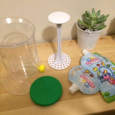 J'ai testé les gourdes Fill'n Squeeze et l'appareil pour les remplir