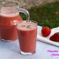 smoothie Fraise Basilic 