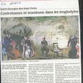 Vendredi 3 août 2012 : Contrebasses et trombone dans les troglodytes