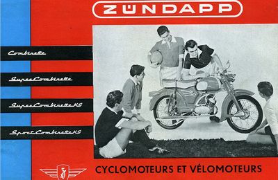 Les cyclos 50cc Zündapp "4,2ch" de 1961