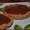 Tartelettes speculoos ganache chocolat 