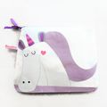 Trousse Licorne et Nuages Violets en Coton 