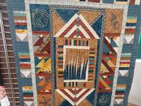 Quilts de la délégation de France Patchwork , première partie