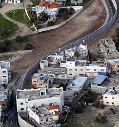 Les JT et le mur de Cisjordanie